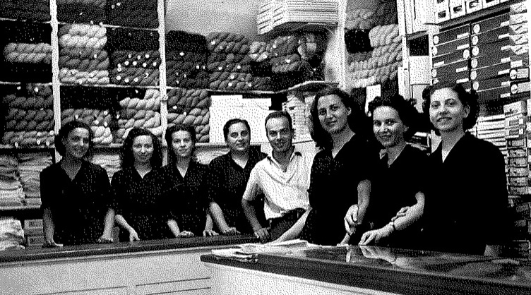 Luigi Ranzato con le commesse
